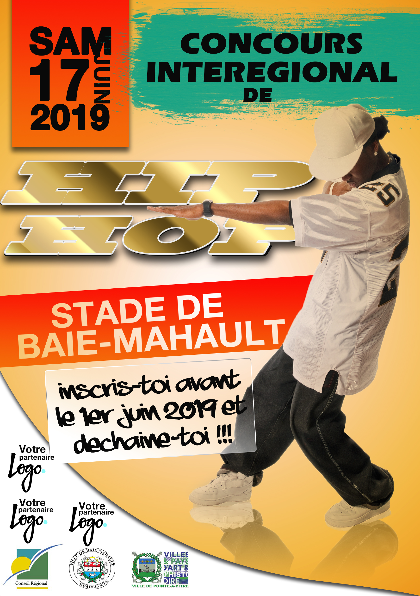 Flyer concours de danse Hip-Hop